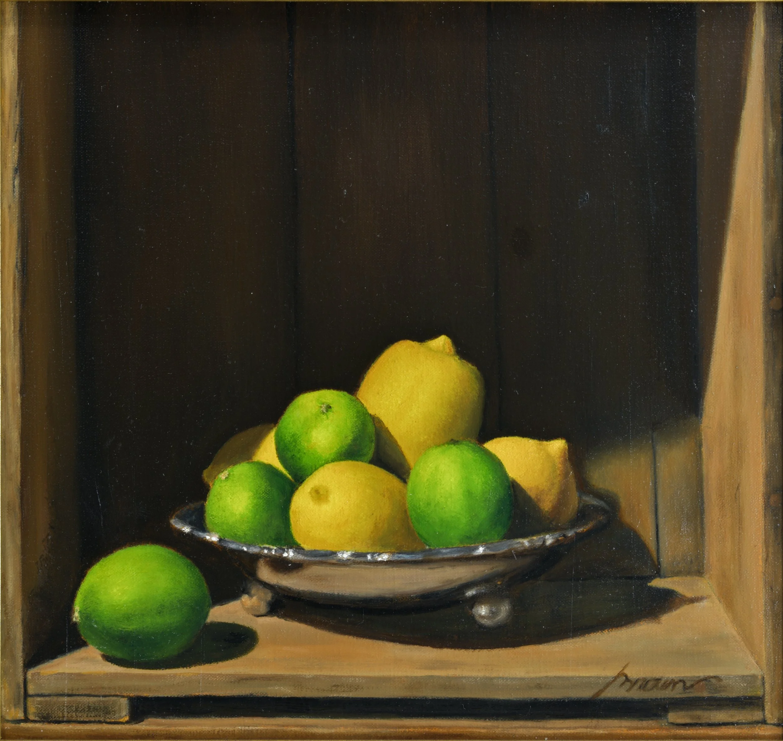 LEMONS AND LIMES — WILLIAM BROWN ART